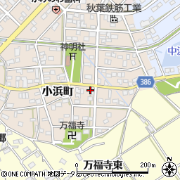 愛知県豊橋市小浜町112周辺の地図
