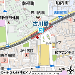 尼崎信用金庫門真支店周辺の地図