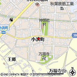 愛知県豊橋市小浜町71周辺の地図