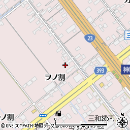 愛知県豊橋市神野新田町ヲノ割49周辺の地図