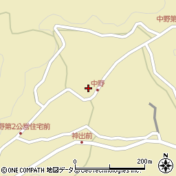 三重県津市美里町北長野564-1周辺の地図