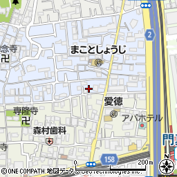 大阪府門真市小路町9周辺の地図