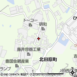 垣内鉄心周辺の地図
