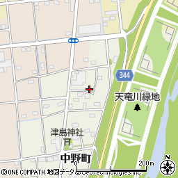 静岡県浜松市中央区中野町3021周辺の地図