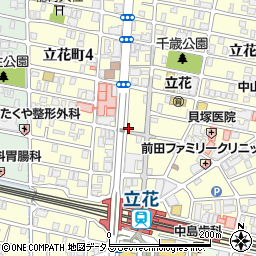 中野酒類販売株式会社周辺の地図