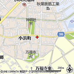 愛知県豊橋市小浜町86周辺の地図