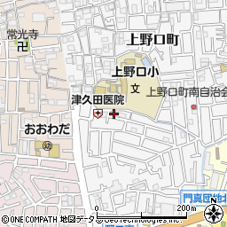 上野口町テラス周辺の地図