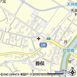 静岡県牧之原市勝俣1668周辺の地図