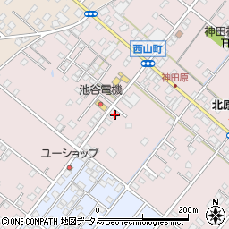 静岡県浜松市中央区西山町2367周辺の地図
