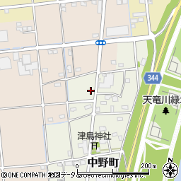 静岡県浜松市中央区中野町3049周辺の地図
