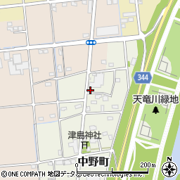 静岡県浜松市中央区中野町3018周辺の地図