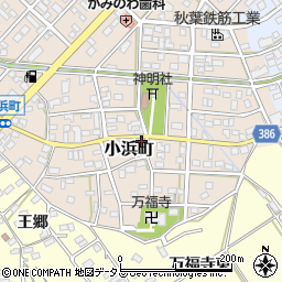 愛知県豊橋市小浜町73周辺の地図