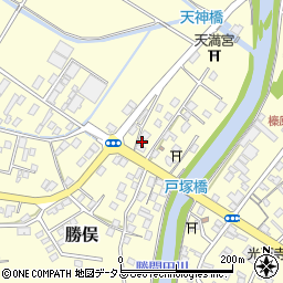 静岡県牧之原市勝俣1737周辺の地図