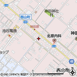 静岡県浜松市中央区西山町2268周辺の地図
