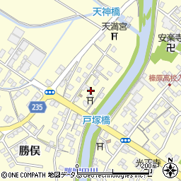 静岡県牧之原市勝俣1799周辺の地図