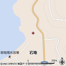 静岡県賀茂郡松崎町岩地112周辺の地図