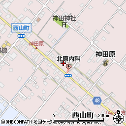 静岡県浜松市中央区西山町2210周辺の地図