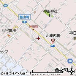 静岡県浜松市中央区西山町2267周辺の地図
