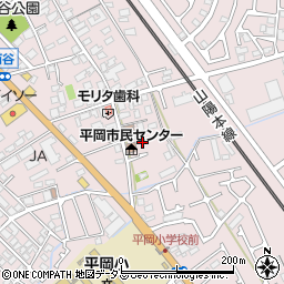 兵庫県加古川市平岡町西谷125周辺の地図