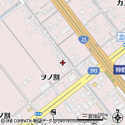 愛知県豊橋市神野新田町ヲノ割50周辺の地図