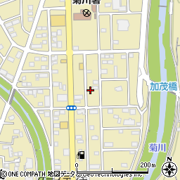 静岡県菊川市加茂5984周辺の地図