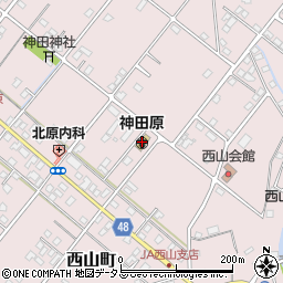 浜松市立神田原保育園周辺の地図