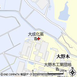 大成化薬周辺の地図