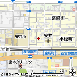 カギの緊急隊・西宮平松町周辺の地図