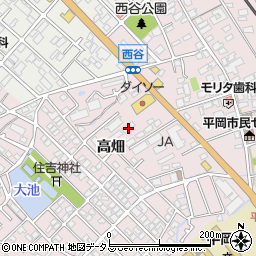 兵庫県加古川市平岡町西谷197周辺の地図