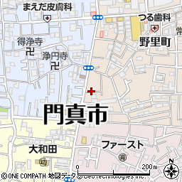 大和田メガネセンター周辺の地図