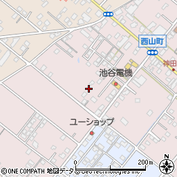 静岡県浜松市中央区西山町2437周辺の地図