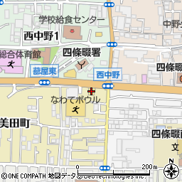 ビッグボーイ四条畷店周辺の地図