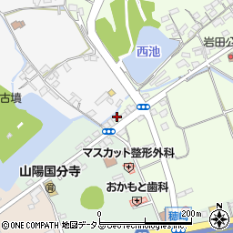岡山県赤磐市岩田817周辺の地図