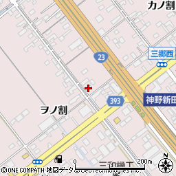 愛知県豊橋市神野新田町ワノ割36周辺の地図