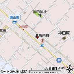 静岡県浜松市中央区西山町2208周辺の地図