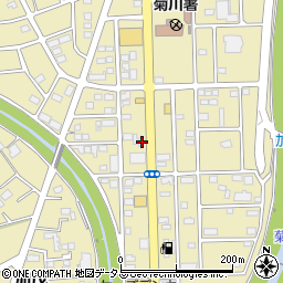 静岡県菊川市加茂6004周辺の地図