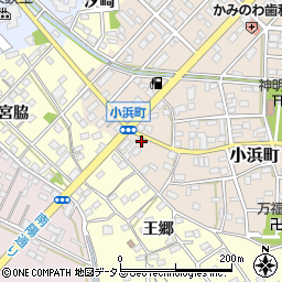 愛知県豊橋市小浜町38周辺の地図