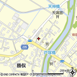 静岡県牧之原市勝俣1739周辺の地図