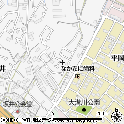 兵庫県加古川市野口町古大内165周辺の地図