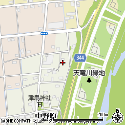 静岡県浜松市中央区中野町3011周辺の地図