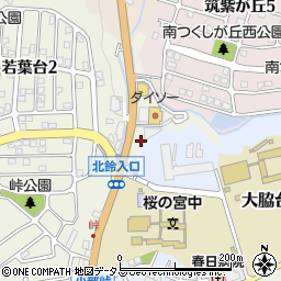 千里馬神戸ボクシングジム北鈴蘭台周辺の地図