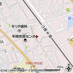 兵庫県加古川市平岡町西谷27周辺の地図