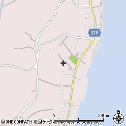 静岡県浜松市中央区白洲町2083周辺の地図
