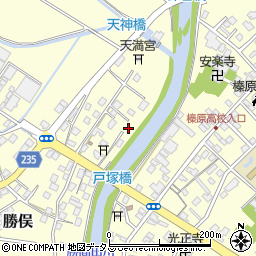 静岡県牧之原市勝俣1796周辺の地図