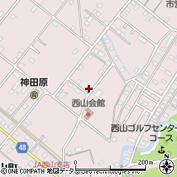 静岡県浜松市中央区西山町2057周辺の地図