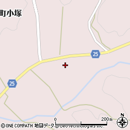 広島県府中市上下町小塚543周辺の地図
