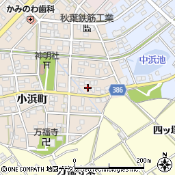 愛知県豊橋市小浜町150周辺の地図