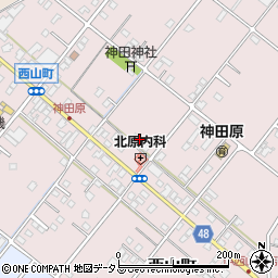 静岡県浜松市中央区西山町2155周辺の地図