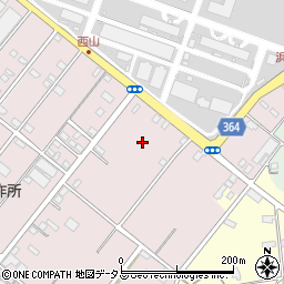 静岡県浜松市中央区西山町23周辺の地図