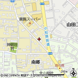 愛知銀行豊橋南 ＡＴＭ周辺の地図